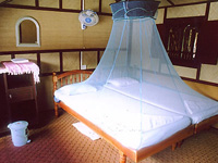 Bed Room inside Houseboat
